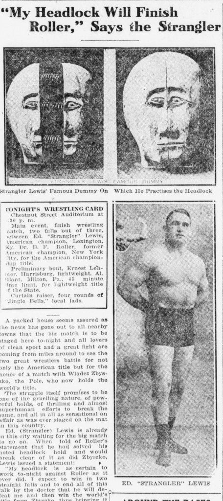 Evan the Strangler Lewis The Most Feared Wrestler of the 19th Century Pape... 