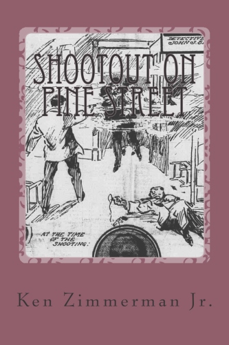 パインストリートの銃撃戦の本の表紙